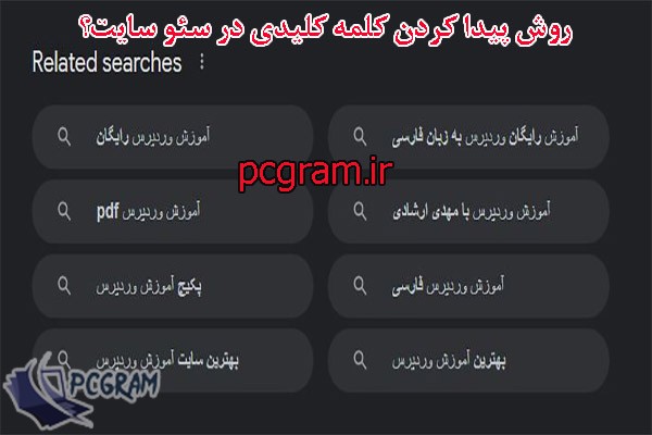 روش پیدا کردن کلمه کلیدی در سئو سایت؟